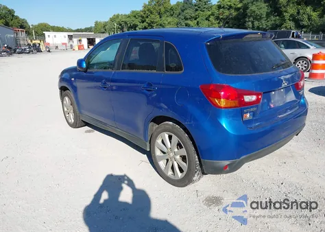 2015 Mitsubishi Outlander Sport Es из США, поврежденный, VIN 4A4AR3AU1FE001322